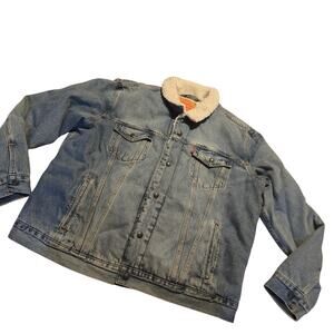 Levi's Sherpa Trucker Jacket Men's XL